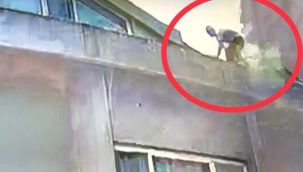 Örümcek adam gibi hırsız