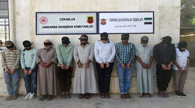 9 DEAŞ mensubu tutuklandı