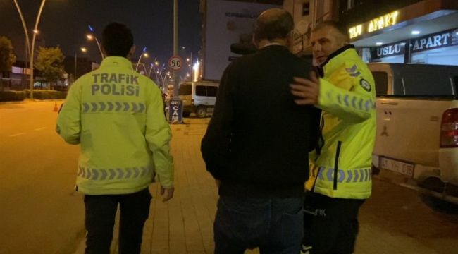 Protez diş hassasiyetli alkollü sürücü