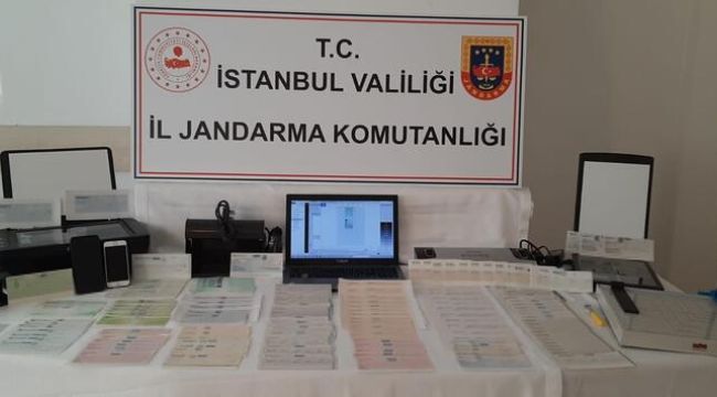 Sahte çek operasyonu