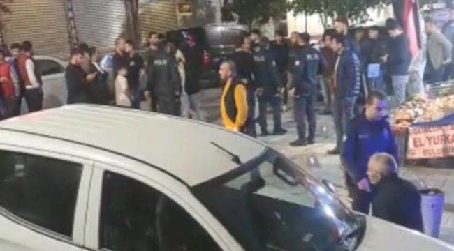 Taciz iddiası mahalleyi birbirine kattı