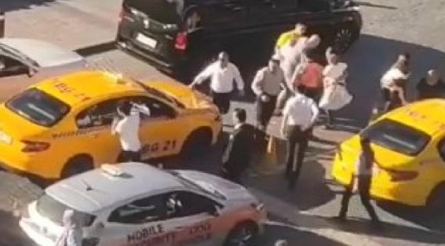 Taksiciyle tartışan yolcu şoföre silah doğrulttu