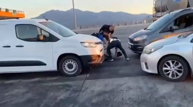 Zehir taşıyan araç İzmir'e sokulmadı