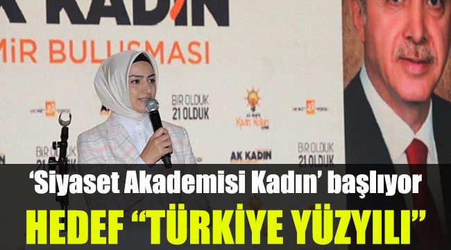 AK Parti İzmir’de “Siyaset Akademisi Kadın” başlıyor