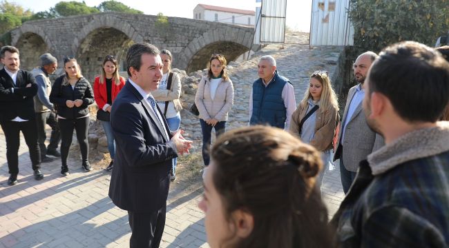 Bergama alanında uzman misafirleri ağırladı