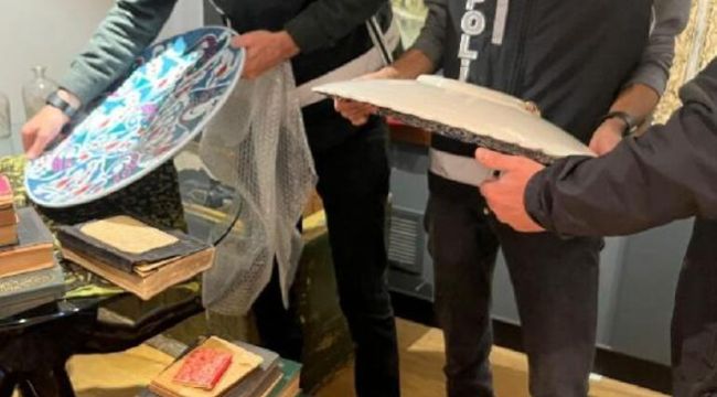 Beşiktaş'ta tarihi eser operasyonu