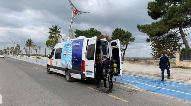 Denizde kaybolan güreşçi 4 gündür aranıyor