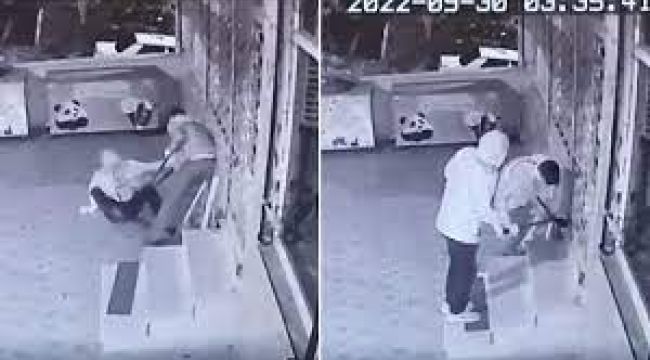 Hırsızlık için girmeye çalıştıkları evin bahçesinde tartışan hırsızlar kaçtılar