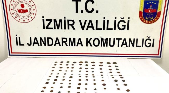 İzmir'de tarihi eser ticaretine jandarmadan operasyon