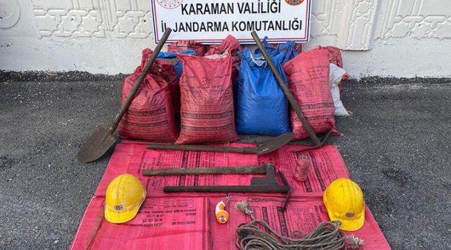Kaçak kömür satan 2 kişi, fotokapan ile tespit edilip yakalandı