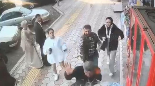 Önce taciz sonra darp