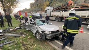 Samsun'da trafik kazası