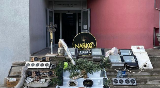Adana'da uyuşturucu operasyonu