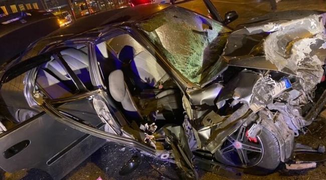 Avcılar'da başlayan hırsız kovalamacası Beylikdüzü'nde kazayla bitti