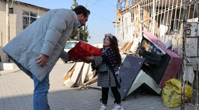 Başkan Kılıç’tan miniklere yeni yıl sürprizi