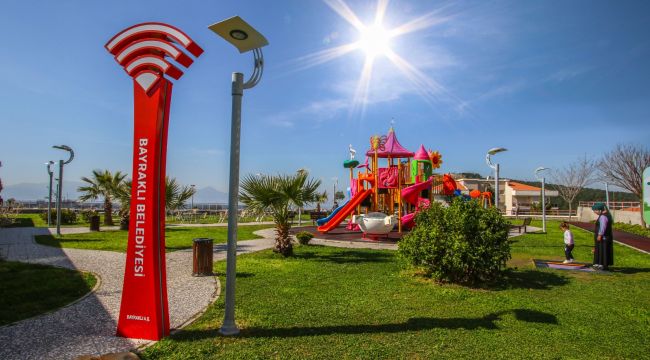 Bayraklı’nın yeşil oranı her yıl artıyor
