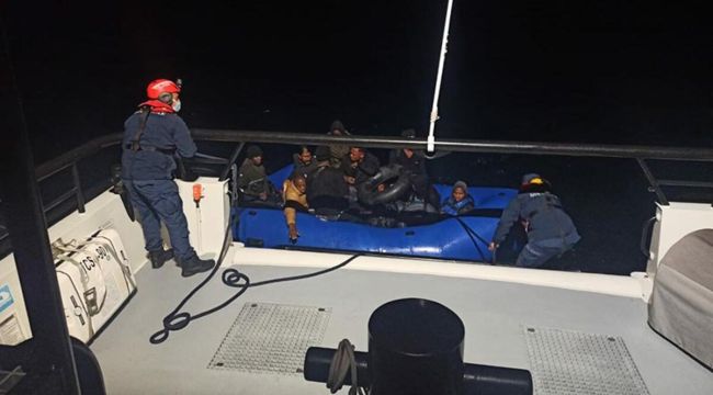 Bodrum'da 37 kaçak göçmen yakalandı