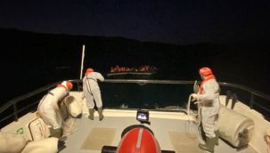 Geri itilen göçmenler kurtarıldı