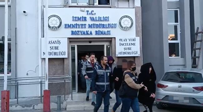 İzmir'de aranan şahıslara yönelik dev operasyon yapıldı