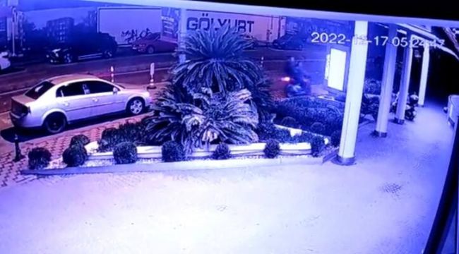 Kadıköy'de 5 saniyede motosiklet hırsızlığı