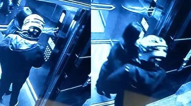 Kadıköy'de asansörde taciz şüphelisi motosikletli yakalandı
