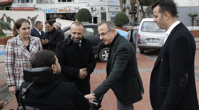Sürekli Aliağa’da engellilerle buluştu