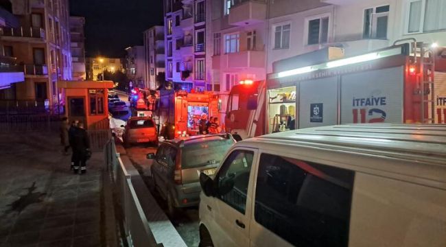 Yangında yatalak hasta öldü, eşi yaralandı