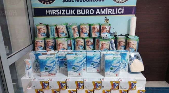 250 bin liralık medikal malzeme çaldı, 'İhtiyaç sahiplerine dağıttık' dedi