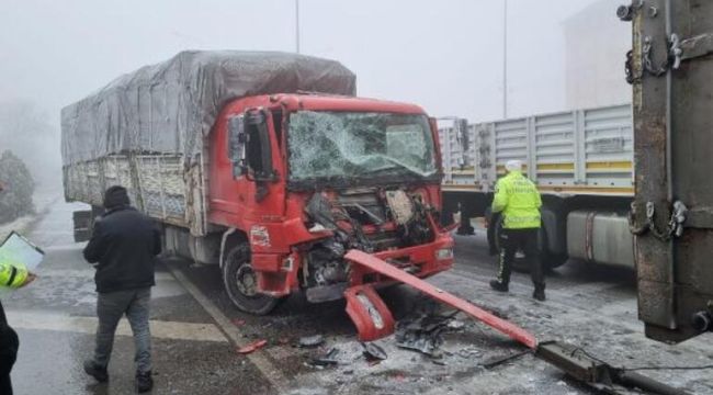 Aksaray'da zincirleme kaza