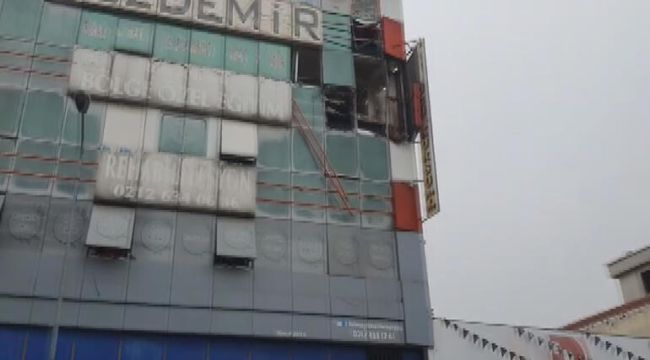 Bağcılar'da iş yerinde patlama