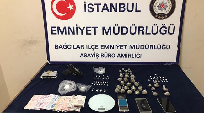 Bağcılar'da uyuşturucu operasyonu