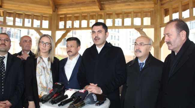 Bakan Kurum açıkladı: İzmir'de 4 bin 604 konut tamamlandı