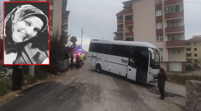 Bartın'da işçi servisinin çarptığı kadın kurtarılamadı