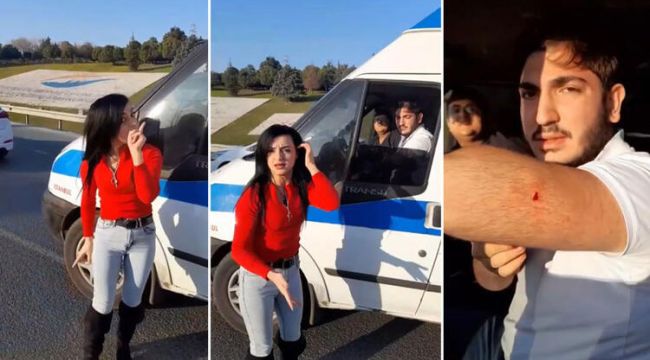 Başakşehir'de ambulans şoförünü bıçakladı; kendisini görüntüleyene saldırdı