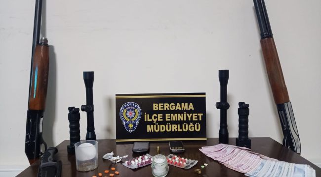 Bergama’da uyuşturucu operasyonu: 2 kişi tutuklandı