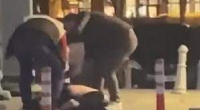 Beylikdüzü'nde otoparkta kadına tekme tokat saldırdı