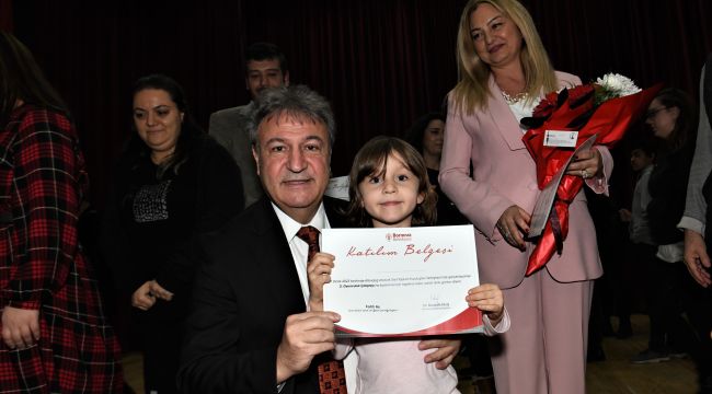 Bornova Belediyesi'nden sanata destek: Minik tiyatrocular çalıştayda buluştu