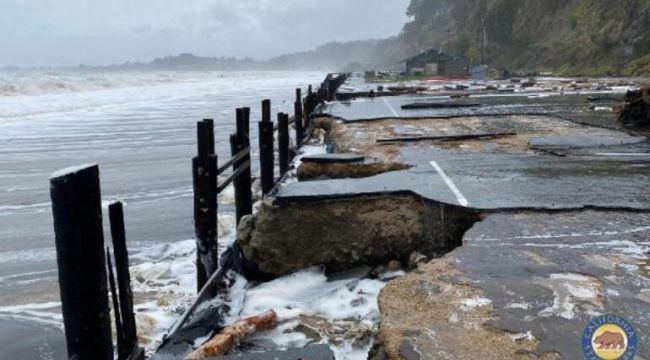 California’daki sel felaketinin nedeni: Atmosferik Nehir