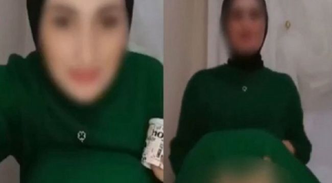 Çocuğun yanında erotik video kaydı yapan kadına soruşturma