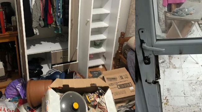 Elazığ’da balkon kapısı yakılarak girilen evden 150 bin liralık eşya çalındı