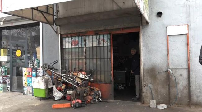 Elazığ’da hırsız, girdiği atölyede 1,5 saat deneyerek test ettiği testereleri çaldı