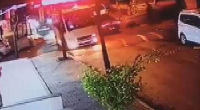 Esenler'de hız yapan sürücü yayaya çarpıp kaçtı
