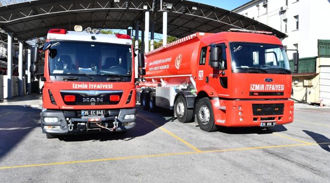 ESHOT’un mazot tankerleri yangın söndürmede kullanılacak