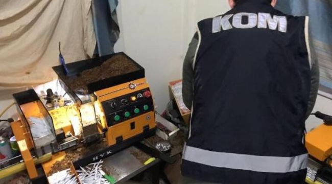 Evi sigara fabrikası gibi