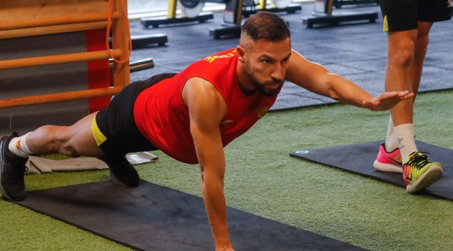 Göztepe, Erzurumspor FK maçının hazırlıklarını sürdürüyor