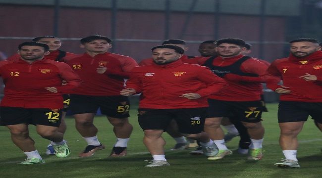 Göztepe, ikinci devre hazırlıklarına devam ediyor