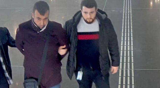 Havalimanına annesini karşılamaya gelince yakalandı
