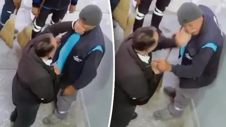 Hipodromda temizlik görevlisine tokat