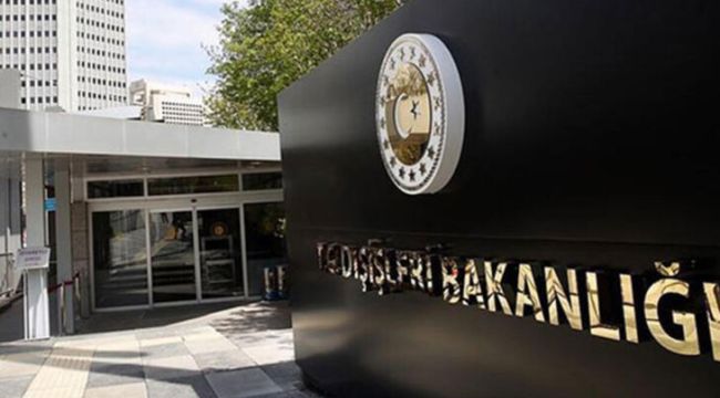 Hollanda Büyükelçisi, Dışişleri Bakanlığı'na çağrıldı
