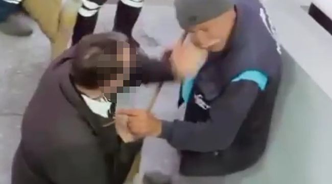 İzmir'de temizlik görevlisine tokatlı saldırı